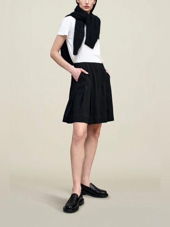 Kallmeyer Dresses & Skirts - Kallmeyer Sutton Pleated Skirt in Viscose Cady